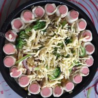 自制花边披萨做法图解12)