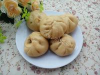 美味的香菇肉包