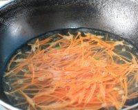 家常菜黑豆苗炒肉丝做法图解6)