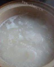 山药萝卜粥做法图解3)