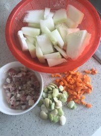 冬瓜肉丝做法图解1)