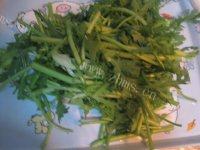 回味的清炒茼蒿做法图解2)