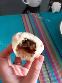 好吃的酱肉包子做法图解8)