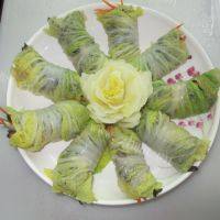 家常菜素菜包做法图解9)