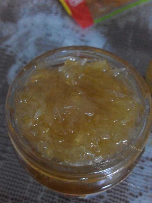 香气浓郁的蜂蜜柚子茶