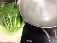 家常菜凉拌菜心做法图解2)