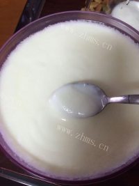 家常酸奶自制做法图解4)