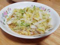 质嫩的素炒白菜