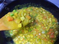 美味的咖喱鸡肉饭做法图解13)
