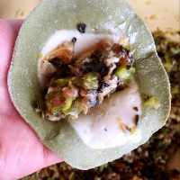 美味的翡翠饺子做法图解15)