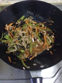 美味营养的鱼香肉丝做法图解5)