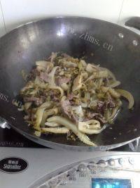 家常菜酸菜炒牛肉