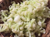 美味的菜花小咸菜做法图解3)