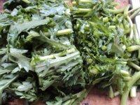 茼蒿炒豆腐做法图解2)