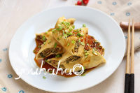 美味清蒸腐皮肉卷做法图解10)
