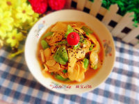 家常菜青椒杏鲍菇