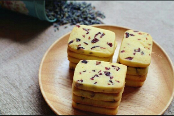 诱人的蔓越莓饼干