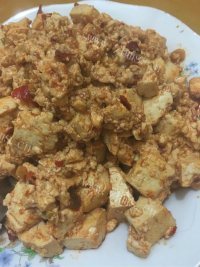 开胃的麻婆豆腐做法图解5)