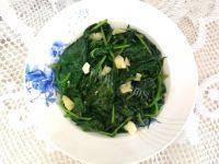 家常菜蒜香地瓜叶