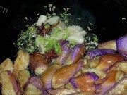 红烧茄子做法图解4)