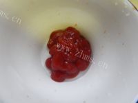 美味的茄汁五花肉藕卷做法图解15)