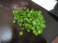 家常菜火腿炒蛋做法图解3)