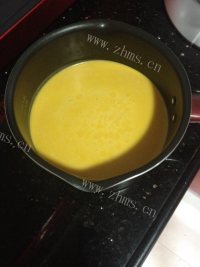 南瓜布丁做法图解8)