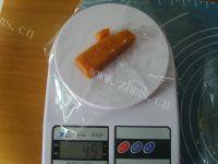 自己做的金沙奶黄月饼做法图解5)