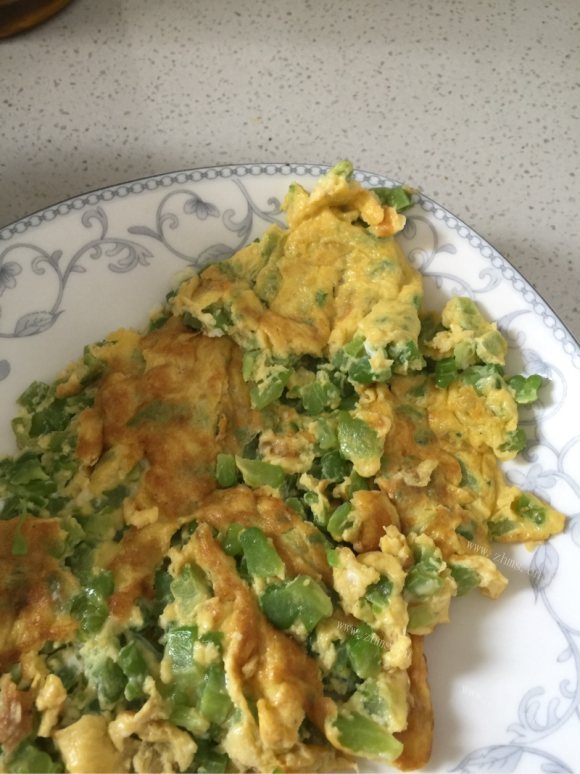 美味营养的苦瓜鸡蛋饼