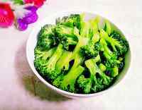 家常菜蚝油西兰花做法图解8)