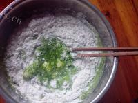 自制菠菜鸡蛋饼做法图解7)