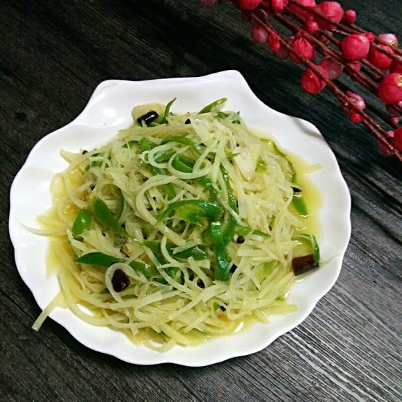 特下饭的青椒土豆丝