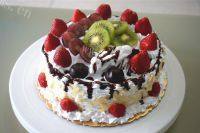 「自创」水果生日蛋糕的做法图解十五