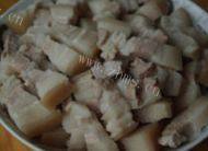秀色可餐的干豆角烧肉做法图解2)