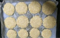 自制燕麦椰蓉饼干做法图解5)