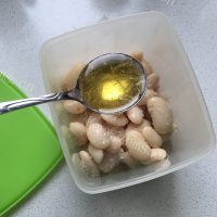 特制的桂花蜜汁芸豆做法图解5)