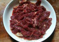 家常菜双椒炒牛肉做法图解1)