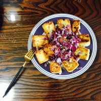 家常菜煎豆腐