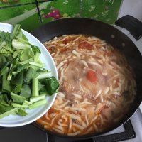 美味的炮仗子汤饭做法图解13)
