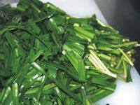健康美食-韭菜炒蛋做法图解2)