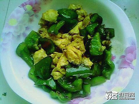 柿子椒炒鸡蛋