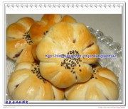 花型豆沙包做法图解1)