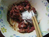 家常菜芥蓝炒牛肉做法图解3)