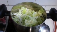 玉盘珍馐的白菜炖冻豆腐做法图解5)