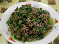 爱美食韭菜炒虾蛋做法图解7)