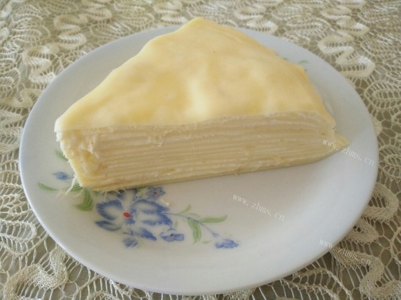 美味营养的榴莲千层蛋糕