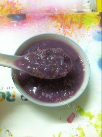 口感不错的紫薯燕麦粥