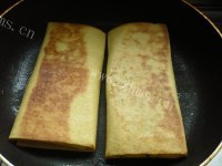 自制菜煎饼做法图解7)