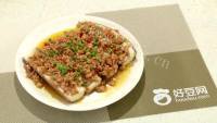 家常菜肉末蒸茄子
