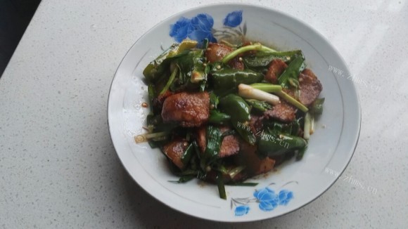 独特的青椒炒肉